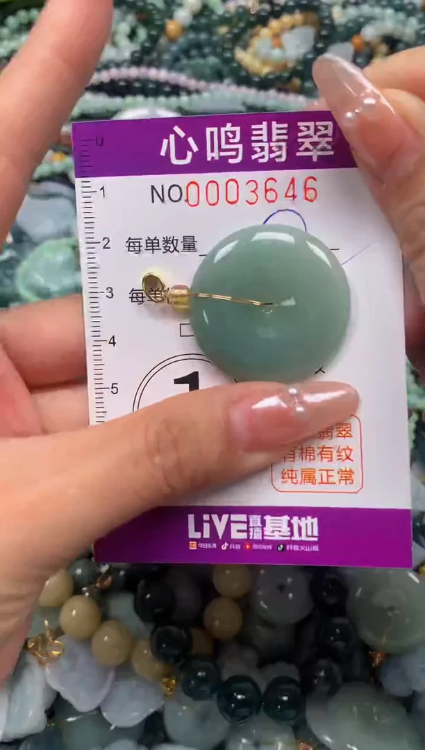 颈饰未镶嵌翡翠闪购003646
