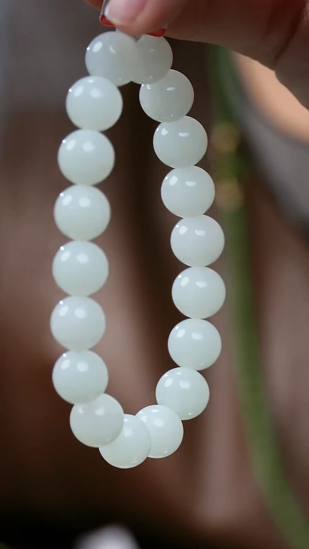 未镶嵌手链和田玉（白玉）22