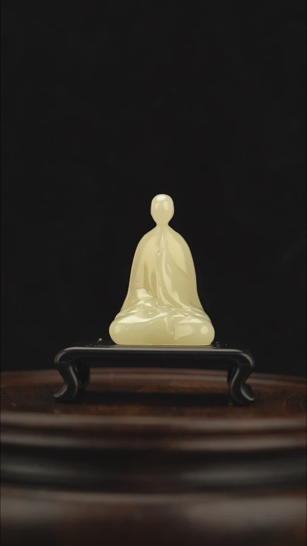 玉【无相佛】天然玉石摆件