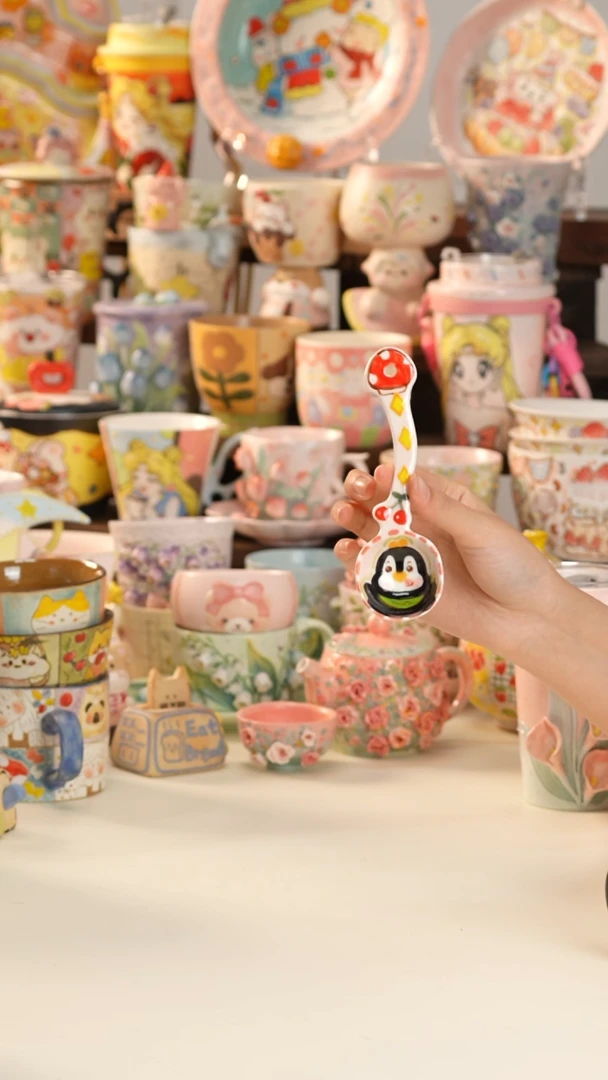 其他陶景德镇釉下彩手绘设计师款陶瓷