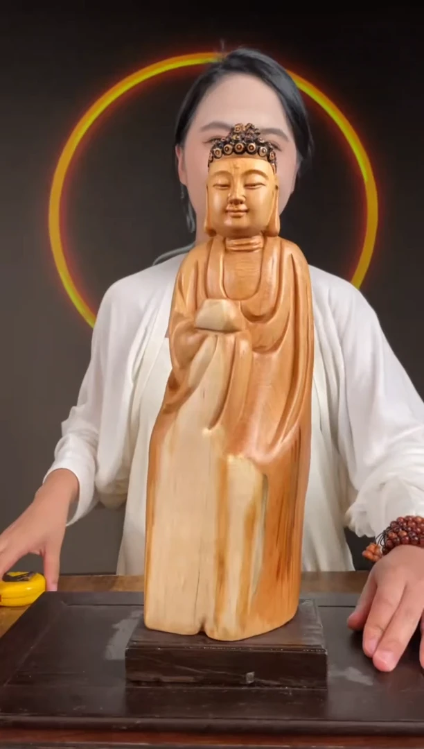 柏木（崖柏）手工摆件,先抢先得 编号:122