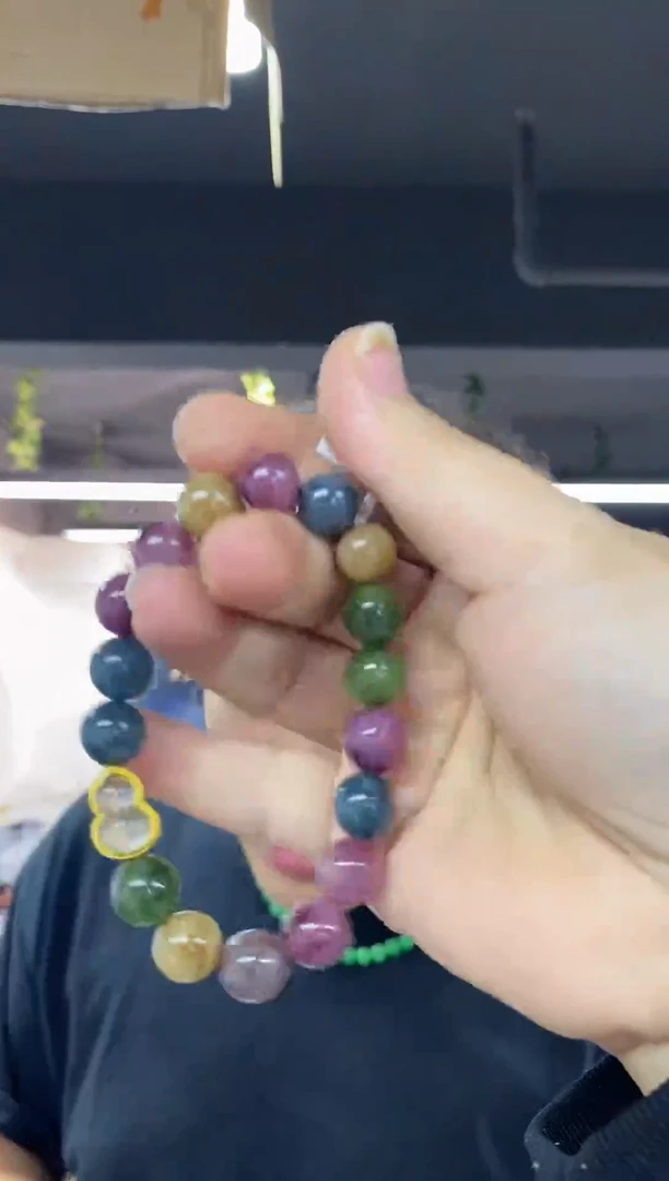 未镶嵌手链碧玺多样性发其一颜色微差