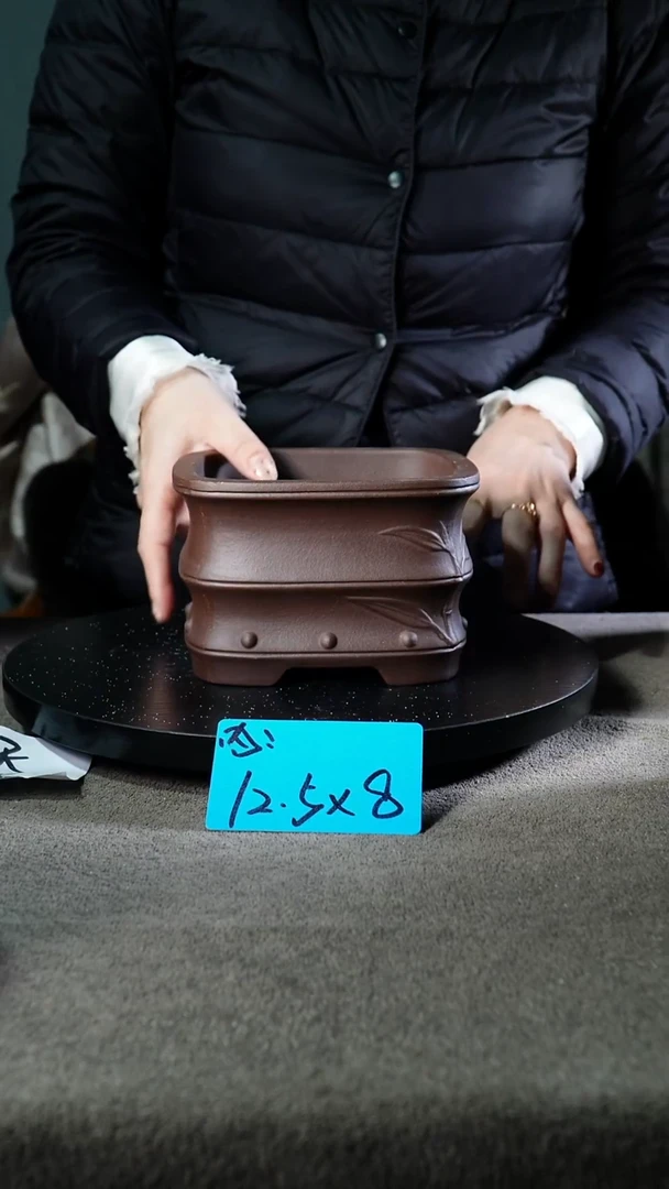 宜兴紫砂花盆小盆宜兴紫砂花盆小盆