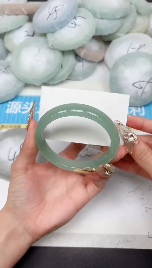 石英质玉手镯未镶嵌43-65.1