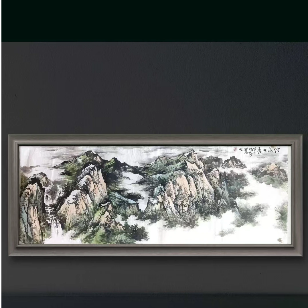 （王老师专拍）李维忠老师小六尺山水画