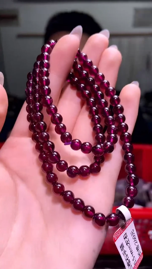 未镶嵌手串石榴石5.5/x-214多样性发一件