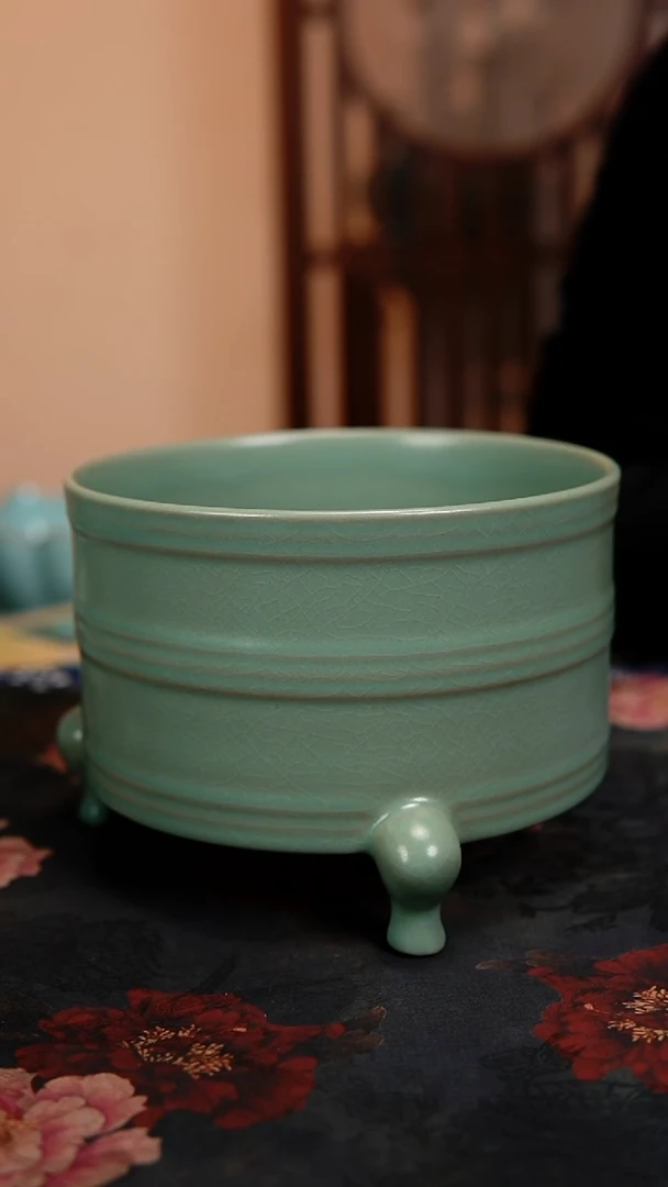 瓷片原产地原矿釉汝瓷