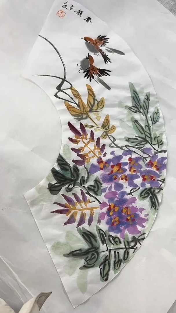 国画直播福利/国画/花鸟