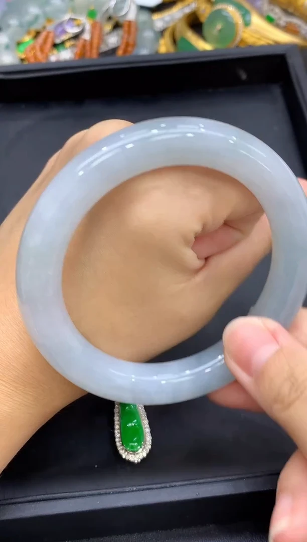 未镶嵌手镯翡翠625-中国好珍宝