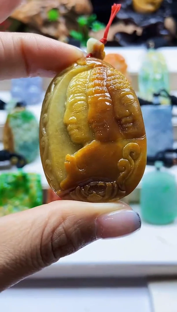 颈饰未镶嵌翡翠翡翠A货
