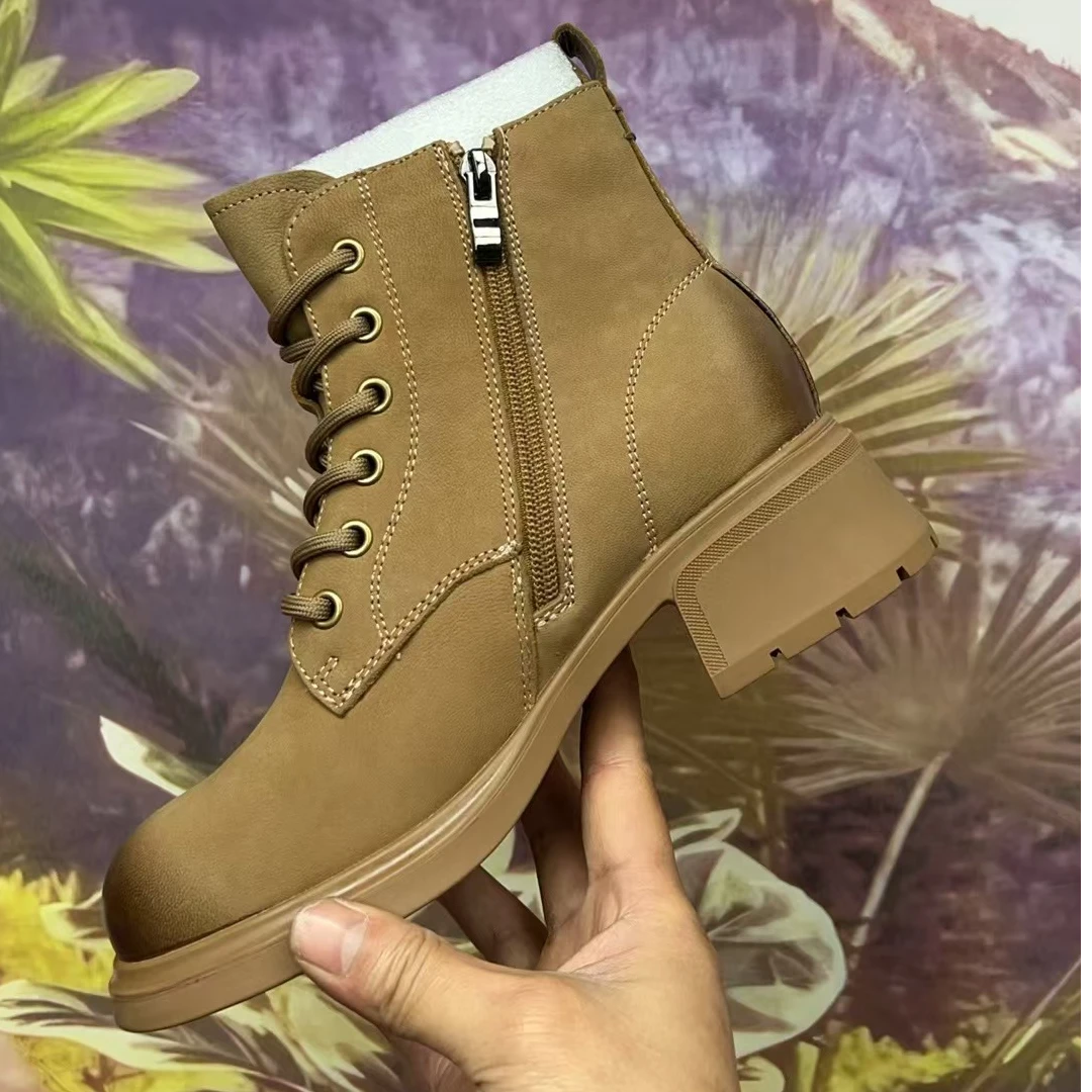 23002系带羊皮马丁靴