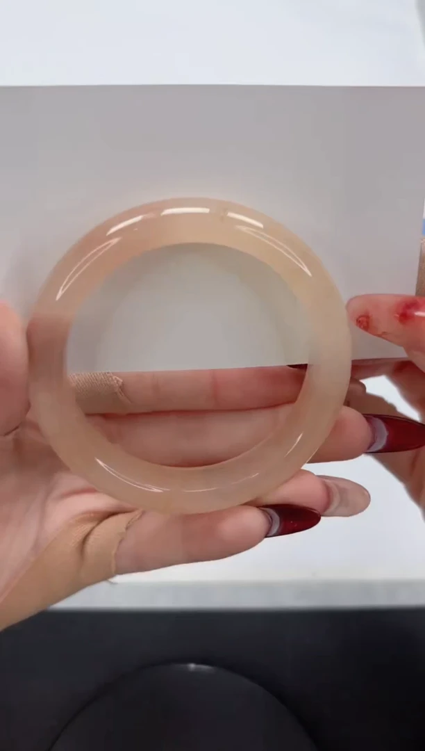 【闪购商品】石英质玉手镯未镶嵌A322-54.3