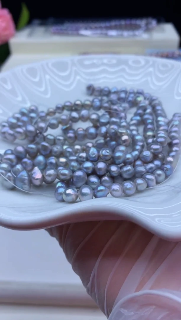 【闪购商品】淡水珍珠颈饰未镶嵌淡水珍珠项链