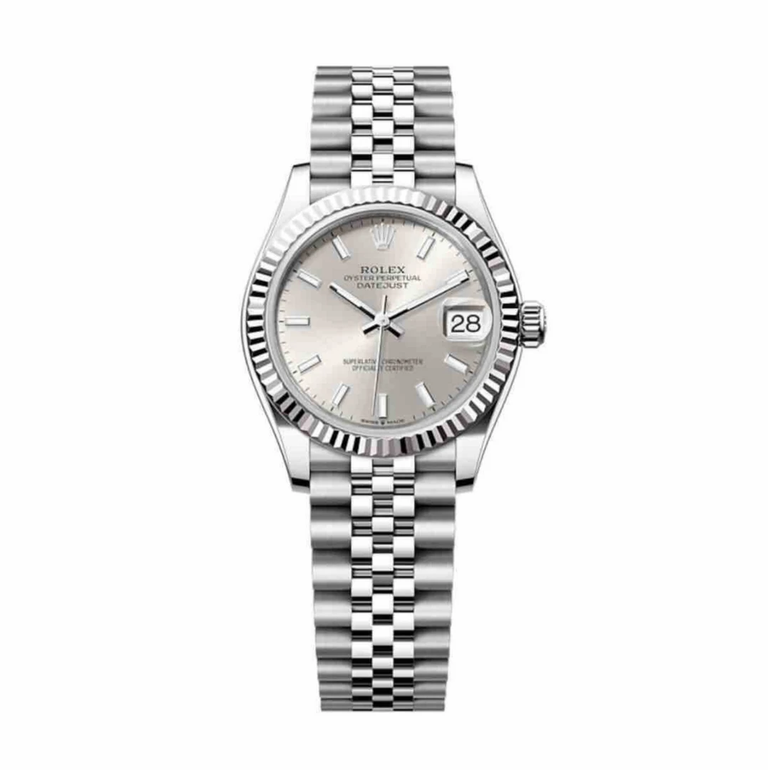 全新未使用 Rolex/劳力士 女款腕表31mm银刻设计 278274-0012