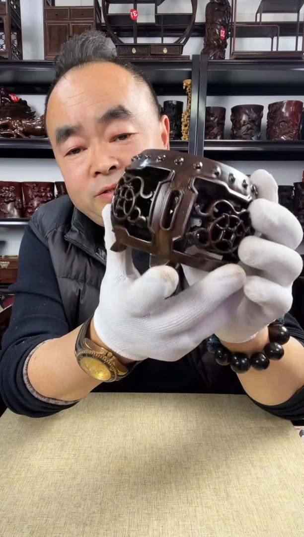 木老李红木工艺品新鼓