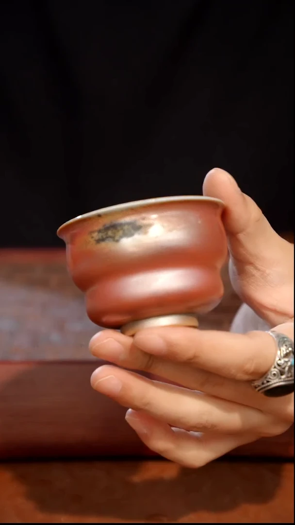 陶瓷奢瓷/瑞寅柴烧茶器（杯子）914