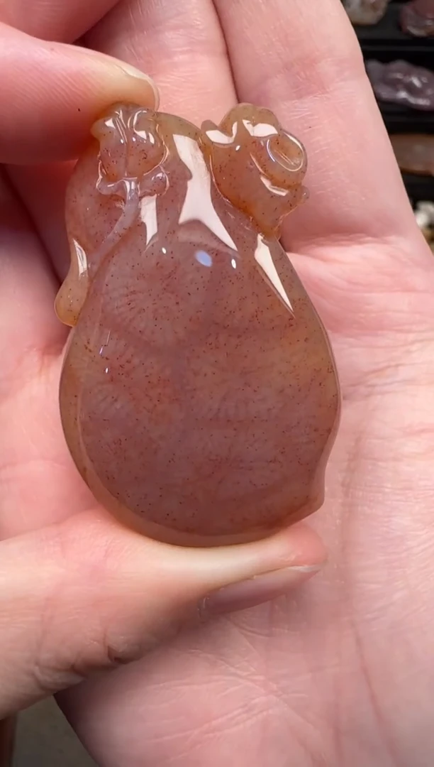 颈饰未镶嵌硅化珊瑚（珊瑚玉）118