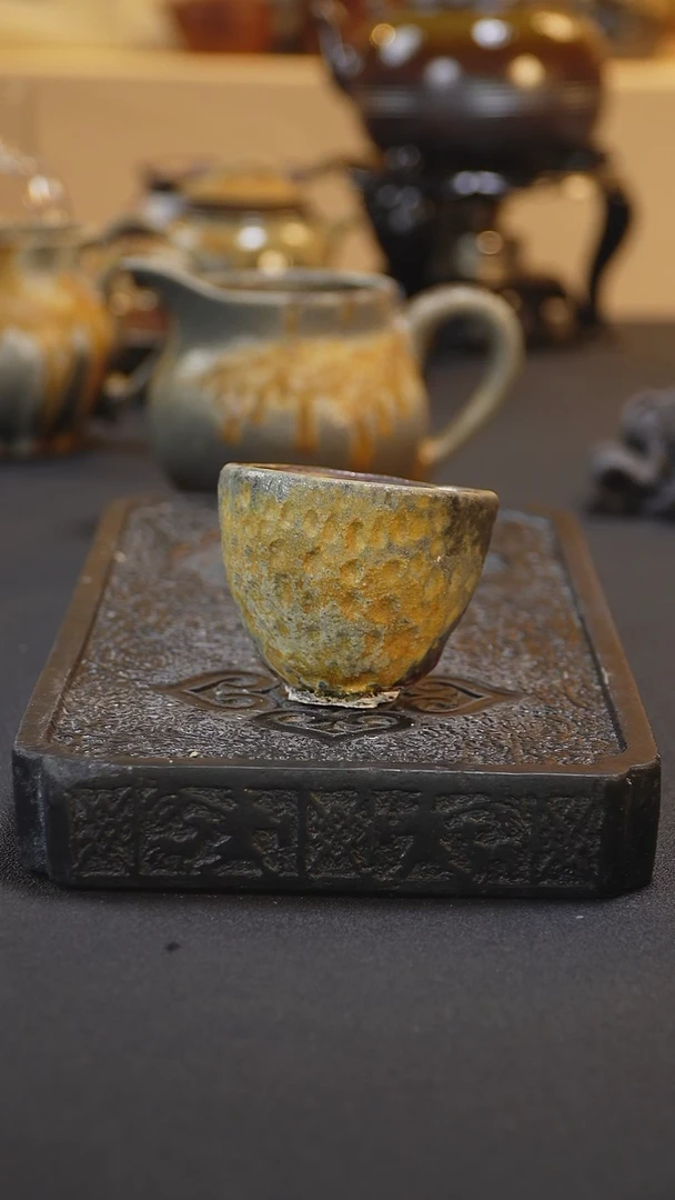 紫砂柴烧纯自然柴烧