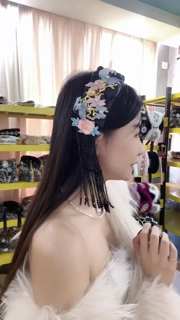 合金布艺轻奢发箍