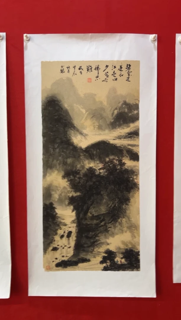 国画手绘国画作品