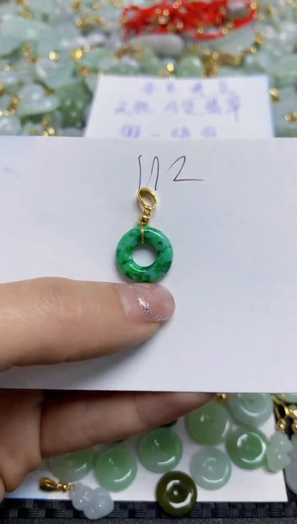 【闪购商品】翡翠颈饰合金  天然A货翡翠