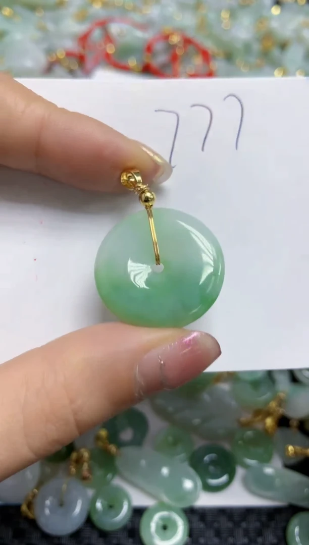 【闪购商品】翡翠颈饰合金   天然A货翡翠