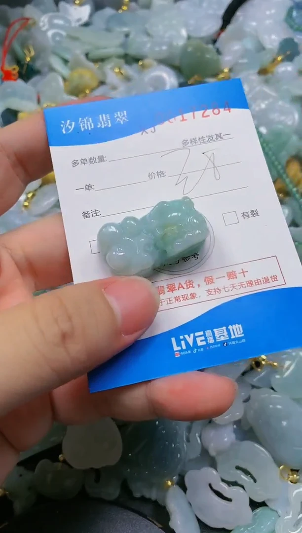 翡翠未镶嵌颈饰闪购商品0017284