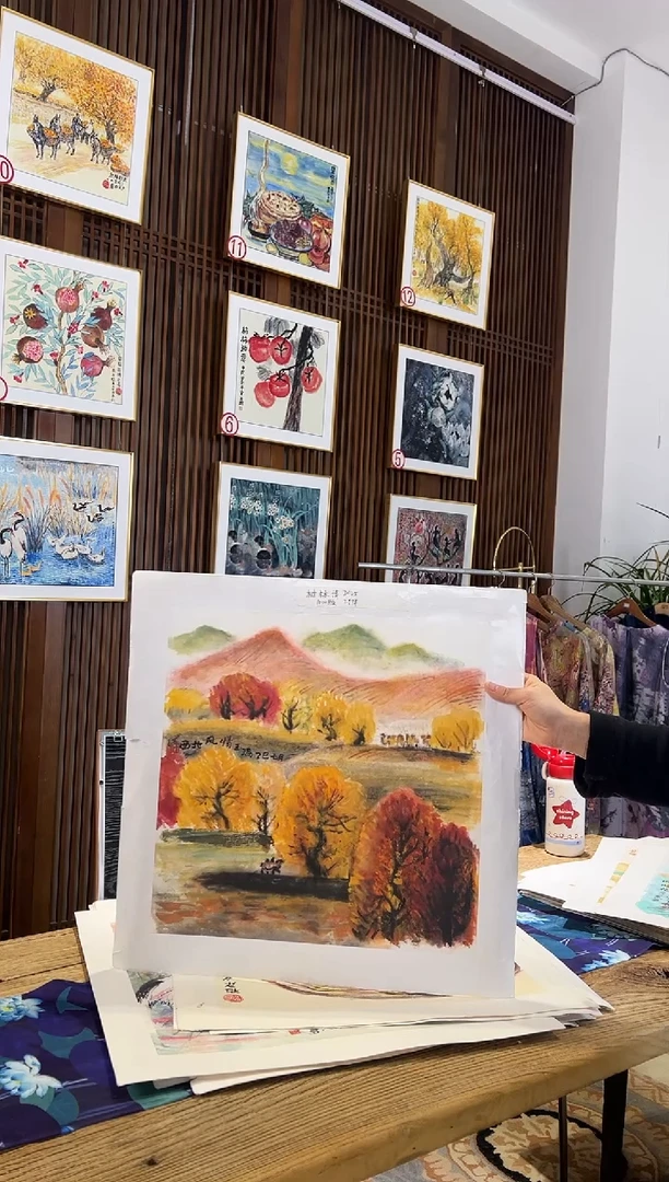 版画耿玉琨名章限量版画S