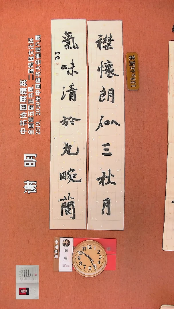 【闪购商品】书法85         谢明书法作品