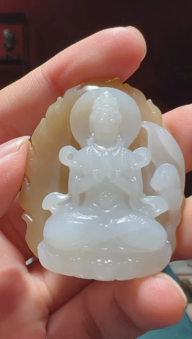 【闪购商品】和田玉吊坠(不含链)未镶嵌1