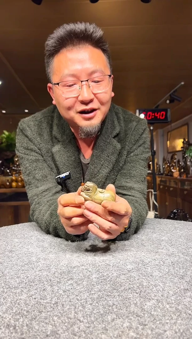 金丝楠木雕款富**芳金丝楠木摆件