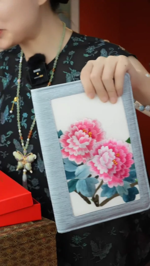 刺绣非遗苏绣笔记本