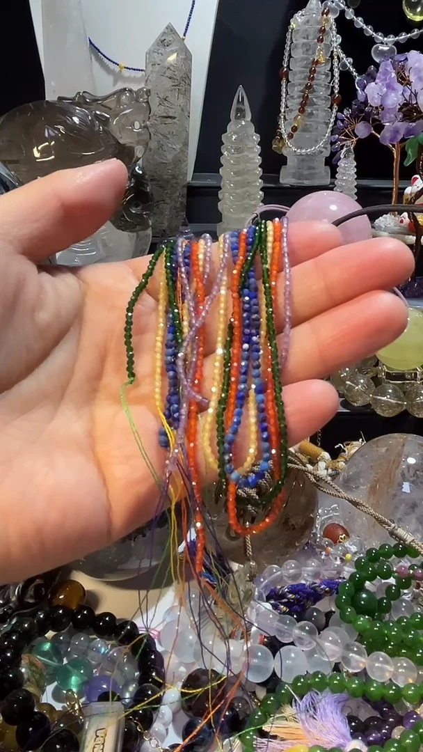 颈饰未镶嵌水晶天然水晶链