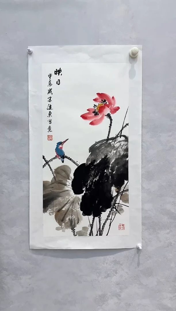 【闪购商品】纸本1孙建东老师国画作品（不带框）