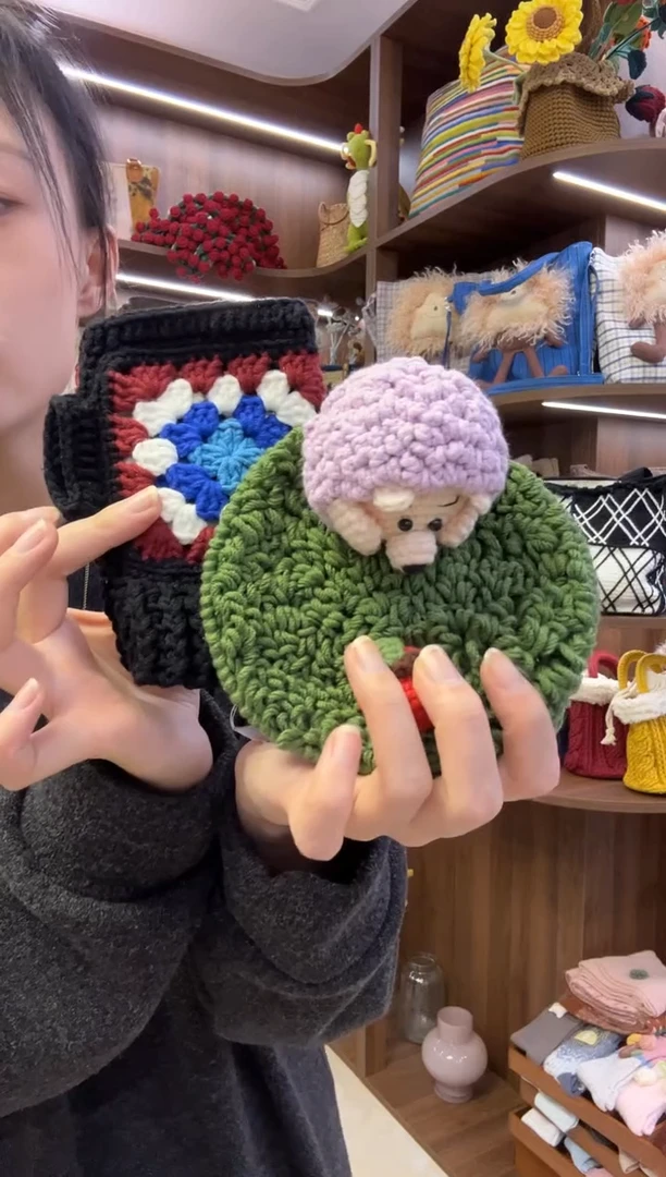 编织品钩织包包收纳玩偶