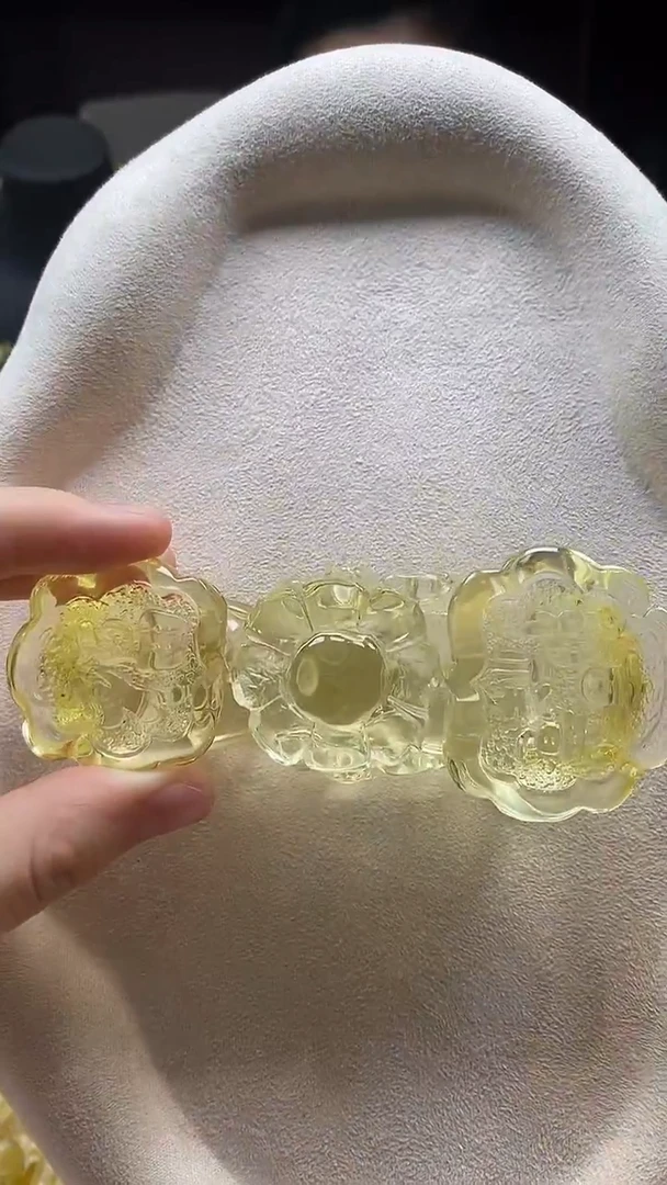琥珀吊坠(不含链)未镶嵌吊坠