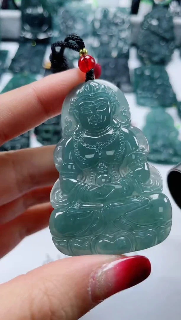 【闪购商品】翡翠颈饰未镶嵌多样性发货一件发货-度母