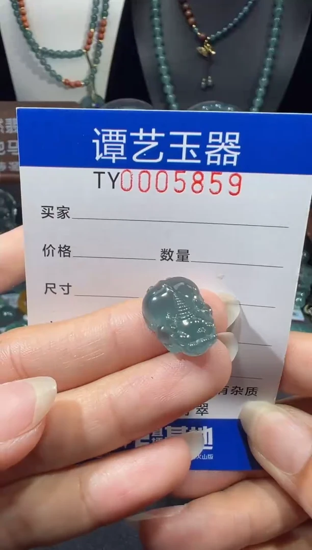 未镶嵌挂件翡翠在5859