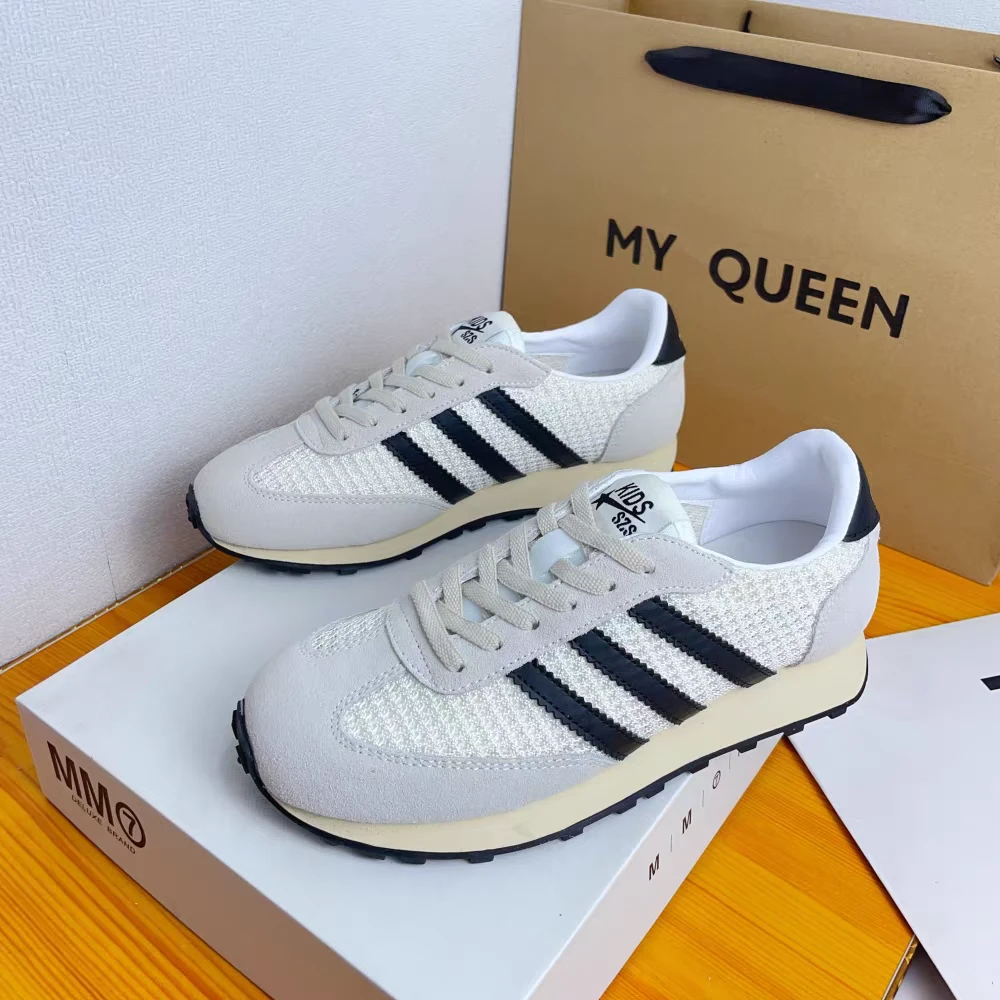 【鞋爱】822夏季sg网面透气阿甘鞋女平底白超火显脚小防滑德训板鞋