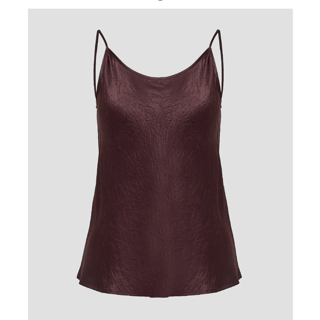 换品牌换品牌撤柜商品不退换（介意勿拍）显瘦收腰吊带上衣315045