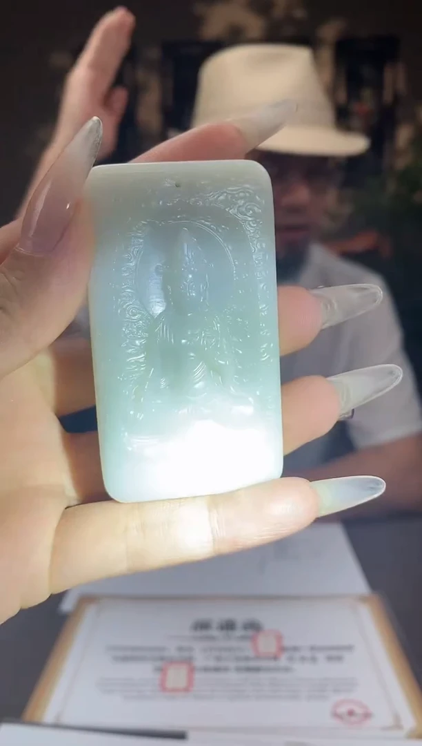 和田玉未镶嵌颈饰A151