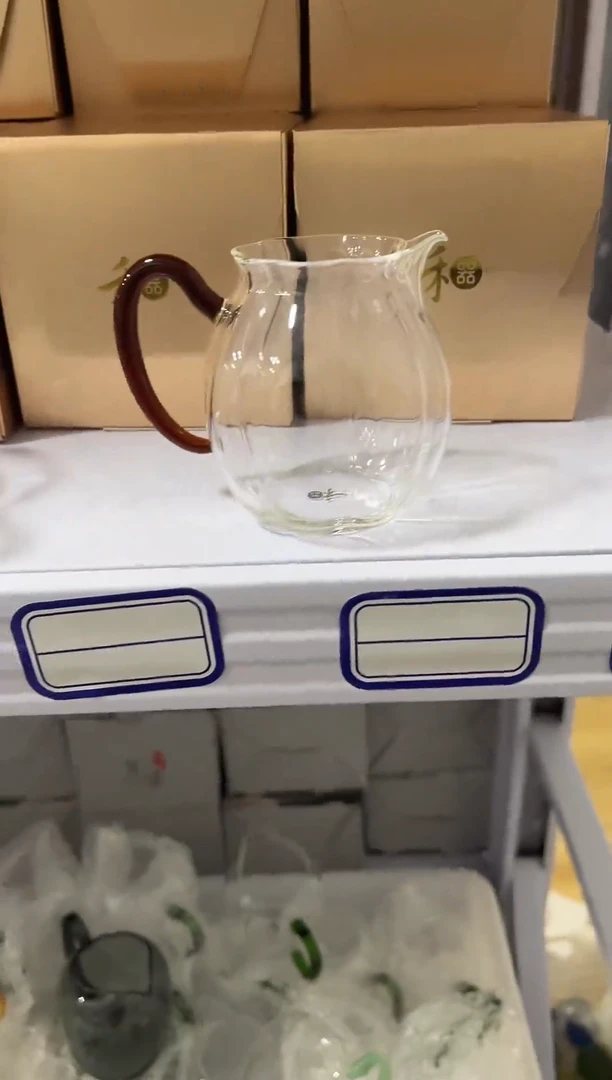 小花琥珀公道杯加厚300