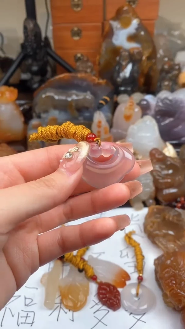 【闪购商品】玛瑙/玉髓颈饰未镶嵌AA