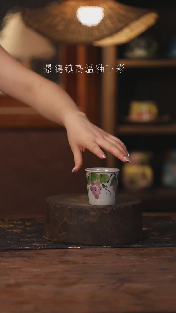 景德镇高温釉下手绘陶瓷228