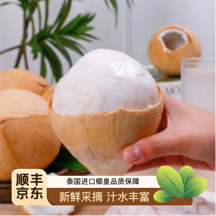 【正宗奶香】进口泰国新鲜椰皇当季网红椰子孕妇水果奶香椰皇