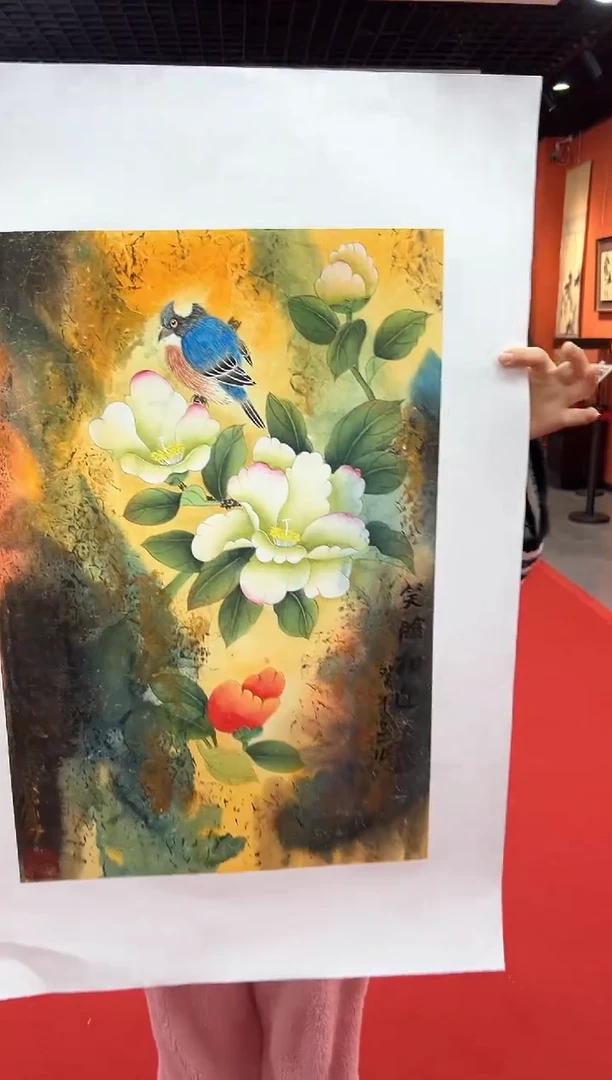 【闪购商品】国画道一老师亲笔绘画作品B119