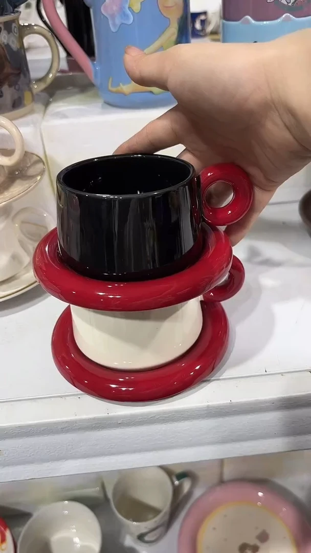 家湖高温陶瓷杯 微瑕