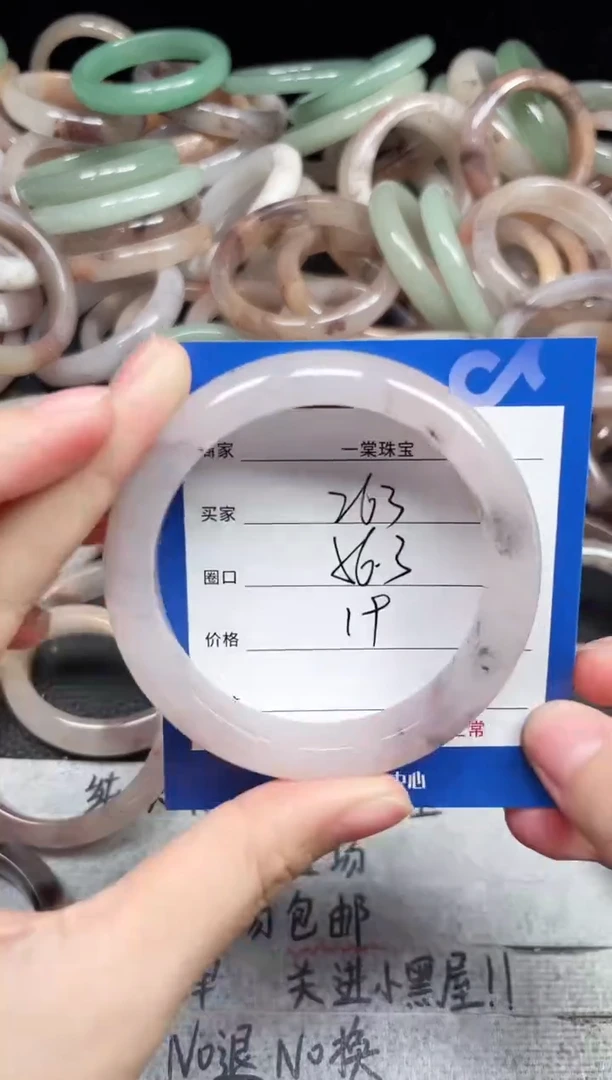 未镶嵌手镯石英质玉263