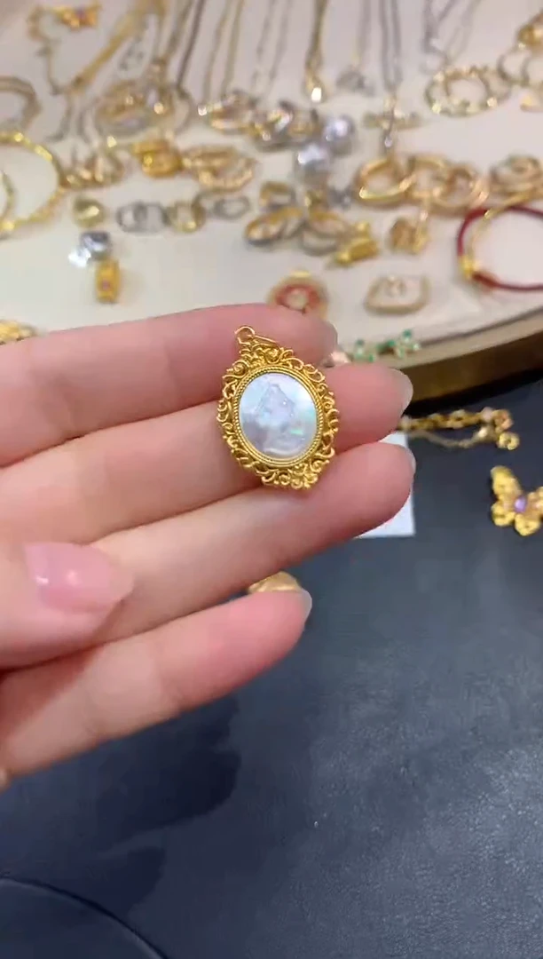 吊坠(不含链)18K金A192|多样性发货一件|450