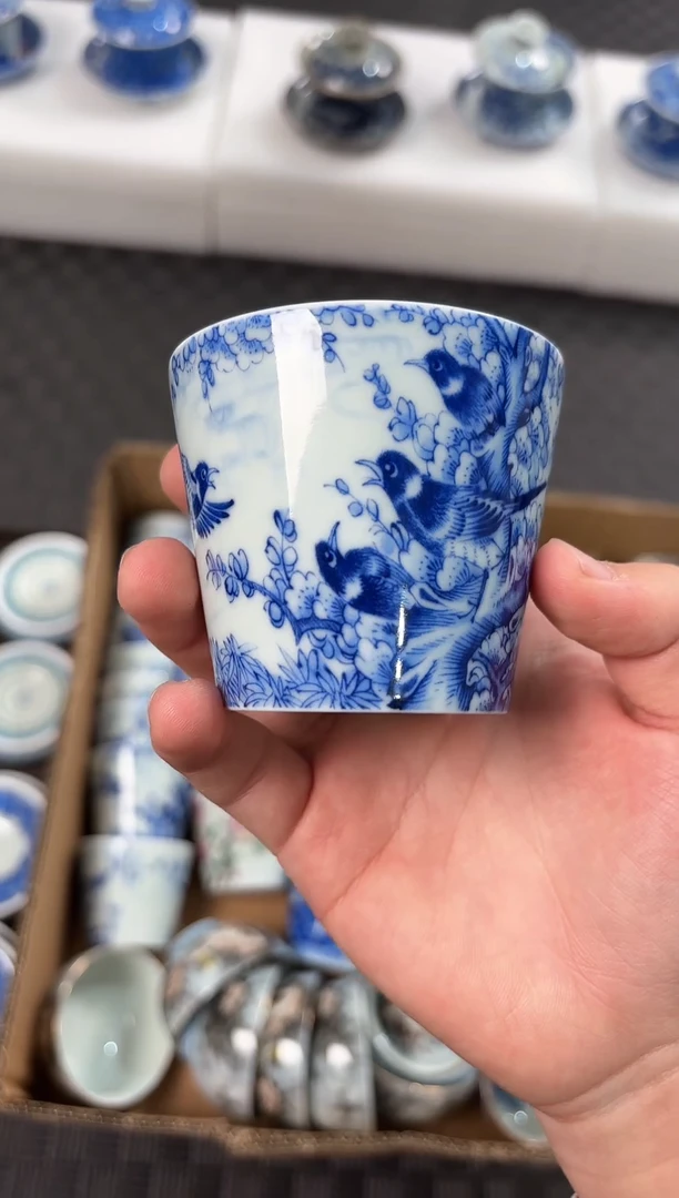 其他景德镇陶瓷茶具喜上眉梢可乐杯